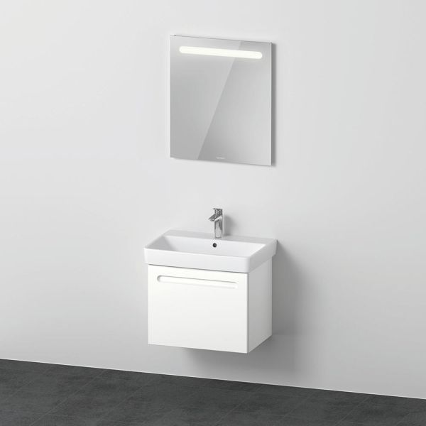 Duravit No.1 Badmöbel-Set 65cm mit Waschtisch und Spiegel N10156018180000