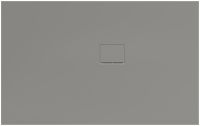 Villeroy&Boch Squaro Infinity Quaryl®-Duschwanne, Eckeinbau rechts gegen Wand, 160x100cm, grey, UDQ1610SQI2RV-3S