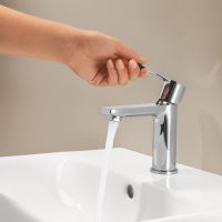 Grohe Lineare Badarmatur XS-Size Push-open-Ablaufgarnitur, chrom 23791001