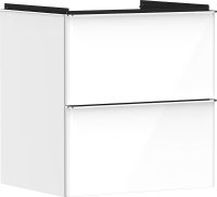Vorschau: Hansgrohe Xelu Q Waschtischunterschrank 58cm, mit 2 Schubkästen