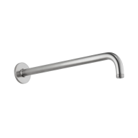 KWC Brausearm 35,2cm, rund, brushed steel 125182