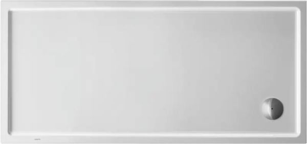 Duravit Starck Slimline Duschwanne rechteckig 75x160cm, Sanitäracryl, weiß 720130000000000