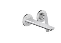 Axor Citterio C Cubic Cut Einhebel-Waschtischarmatur Unterputz für Wandmontage chrom 49111000