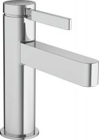 Hansgrohe Finoris Einhebel-Waschtischarmatur 100 mit Push-Open Ablaufgarnitur, chrom 76010000