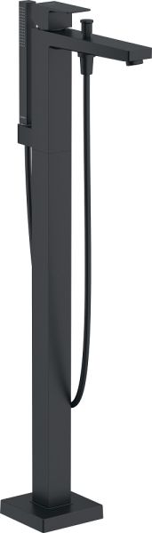 Duravit Manhattan Einhebel-Wannenmischer bodenstehend eckig, schwarz MH5250000046