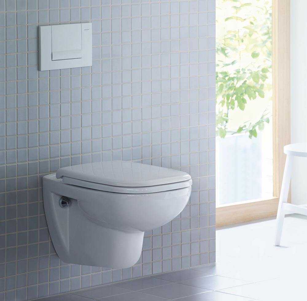 Duravit DCode WandWC 54,5x35,5cm, eckig, weiß 2535090000 BÄDERMAXX