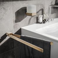 emco loft Handtuchhalter 43cm, schwenkbar, bronze gebürstet 