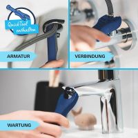 Vorschau: Grohe QuickFix Swift Wasserhahn mit Push-Open Ablaufgarnitur, S-Size, chrom