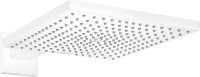 hansgrohe Raindance E Duschkopf 300 1 Strahlart wassersparend mit Brausearm, weiß matt 26239700