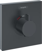 Hansgrohe ShowerSelect Thermostat Highflow Unterputz, schwarz matt 15760340