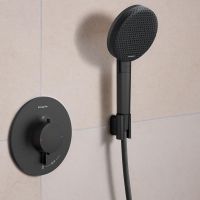 Vorschau: hansgrohe Porter Fine Duschkopfhalterung, brushed black chrome
