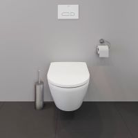 Vorschau: Duravit D-Neo WC-Sitz mit Absenkautomatik soft close, weiß