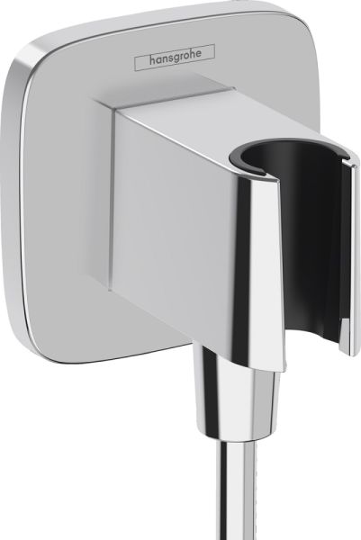 Hansgrohe FixFit Q Porter Brausehalter mit Schlauchanschluss chrom 26887000