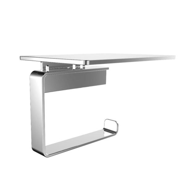 emco loft Papierhalter mit Ablage in chrom 