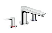 Hansgrohe Talis E 3-Loch Wannenrandarmatur, chrom