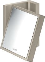 Vorschau: Axor Universal Rectangular Rasierspiegel, 1,7-fache Vergrößerung, neigbar, brushed nickel 42649820