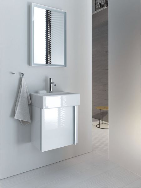 Duravit Vero Air Handwaschbecken rechteckig 45x35cm, mit 1 Hahnloch, mit Überlauf, weiß 0724450000 