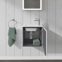 Vorschau: Duravit L-Cube Waschtischunterschrank wandhängend 42x29cm mit 1 Tür für ME by Starck 072343