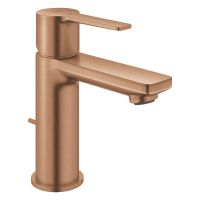 Vorschau: Grohe Lineare Einhebelmischer XS-Size, Ablaufgarnitur, Kaltstart, warm sunset gebürstet 23790DL1