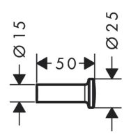 Vorschau: Axor Universal Circular Handtuchhaken 