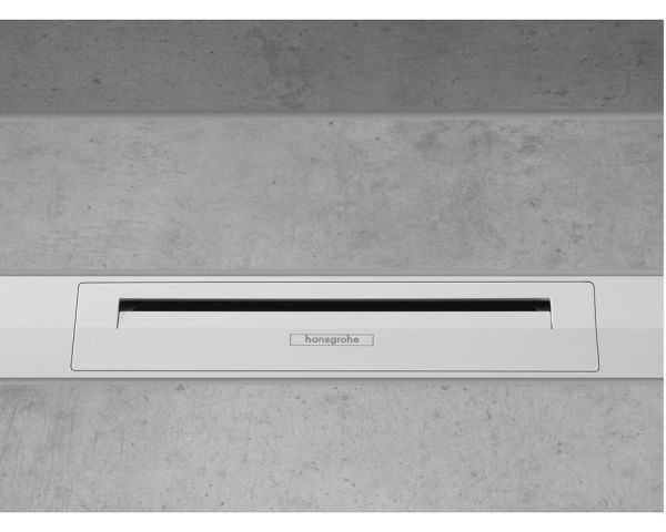 hansgrohe RainDrain Flex Duschrinne 160cm, kürzbar, edelstahl gebürstet 56261800