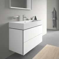 Duravit L-Cube Waschtischunterschrank wandhängend 98x46cm mit 2 Schubladen für Vero Air 235010