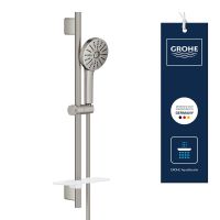 Vorschau: Grohe Vitalio Joy+ 120 Brausestangen-Set, 3 Strahlarten, supersteel