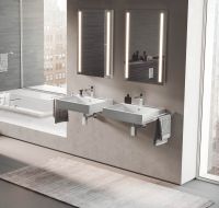 Vorschau: Grohe Essentials Cube Handtuchhalter 2-armig, 44cm, schwenkbar