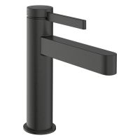 hansgrohe Finoris Waschtischmischer 110 mit Push-Open Ablaufgarnitur, brushed black chrome 76023340