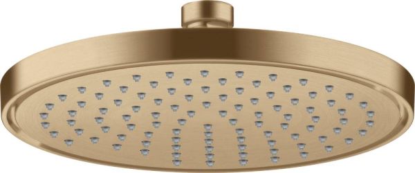 Axor ShowerSolutions Kopfbrause 220 1jet EcoSmart brushed bronze 35383140