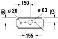 Vorschau: Duravit Serie 1930 Spülkasten 3/6L mit Dual Flush, Anschluss unten links, weiß