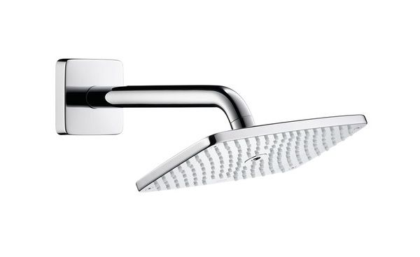 Hansgrohe Raindance E 240 Air 1jet Kopfbrause mit Brausearm 240mm, chrom