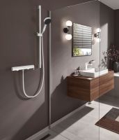 Vorschau: Hansgrohe Pulsify Select S Handbrause 105, 3jet Activation, mattweiß 24100700