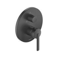 Duravit Balcoon Einhebel-Wannenmischer Unterputz, schwarz matt BA5210012046