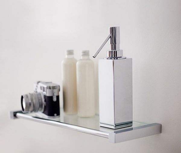 Cosmic Metric Stand-Seifenspender 125ml, chrom