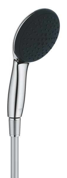 Grohe QuickFix Vitalio Start 110 Handbrause 2 Strahlarten inkl. Brauseschlauch, chrom 2696010E