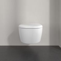 Vorschau: Villeroy&Boch Skyla WC-Sitz mit QuickRelease und Absenkautomatik SoftClosing, stone white 8M81S1RW 