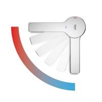 Vorschau: Grohe Lineare Einhand-Waschtischbatterie XS-Size Kaltstart mit Ablaufgarnitur, chrom