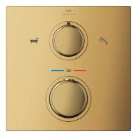 Vorschau: Grohe Allure Thermostat-Wannenbatterie mit integrierter 2-Wege-Umstellung