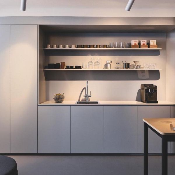 Grohe Blue 2.0 5-in-1-Armatur, C-Auslauf, supersteel