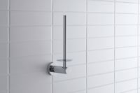 Vorschau: Duravit D-Code Ersatzrollenhalter, wandhängend, chrom