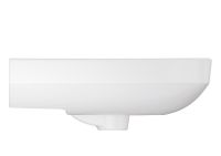 Vorschau: Grohe Euro Keramik Waschtisch 55cm mit Überlauf, ohne Hahnloch, weiß