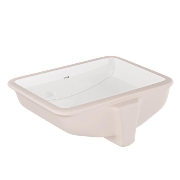 Kludi RESA Unterbau-Handwaschbecken 46x31cm rechteckig, weiß 59W0543