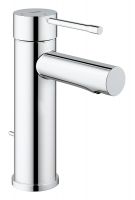 Grohe Essence Waschtischbatterie S-Size m. Ablaufgarnitur, ES-Funktion, Mittelstellung Kalt, chrom