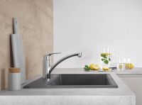 Vorschau: Grohe Eurosmart Spültischbatterie mit flachem Auslauf