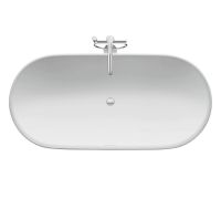 Vorschau: Duravit Luv freistehende Badewanne 180x85cm weiß matt