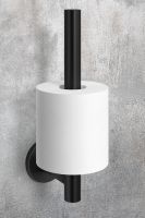 ZACK SCALA Ersatz-Toilettenpapierhalter, schwarz 40851