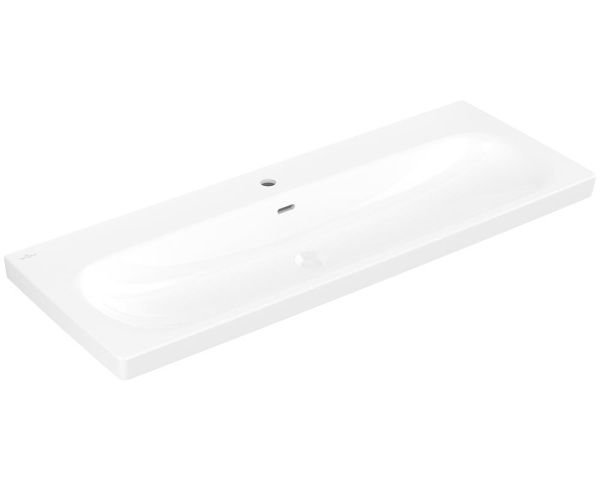 Villeroy&Boch Skyla Waschtisch 120x46cm mit 1 Hahnloch und Überlauf, weiß 5A51C501