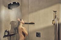 Vorschau: Hansgrohe ShowerSelect Comfort E Thermostat Unterputz für 2 Verbraucher, schwarz matt