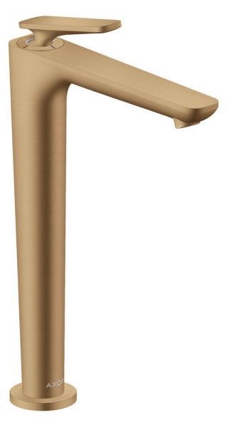 Axor Citterio C Waschtischmischer 250 CoolStart für Waschschüsseln mit Ablaufgarnitur brushed bronze 49050140